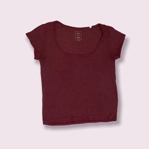 FREE WITH PURCHASE!! Burgundy Top